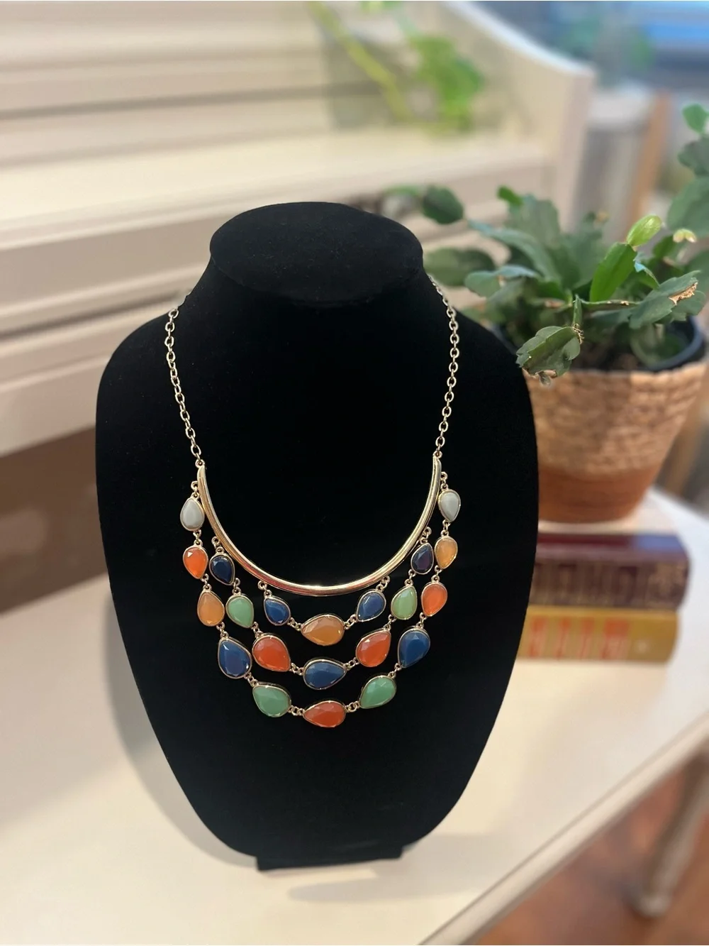 Multicolor Statement Necklace